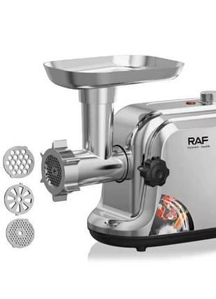 Мясорубка электрическая raf r3398 серая top shop ua_