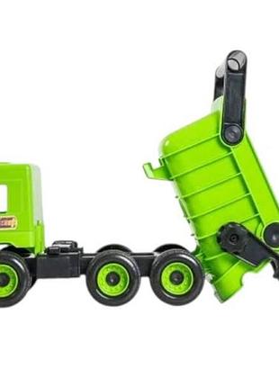 Машинка самосвал middle truck tigres 39462 салатовая top shop ua_
