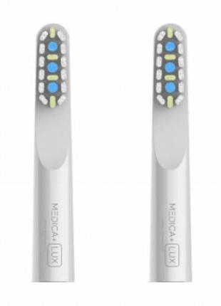 Звуковая зубная щетка отбеливающая medica+ lux 10х portable (япония) металлик 50997 top shop ua_