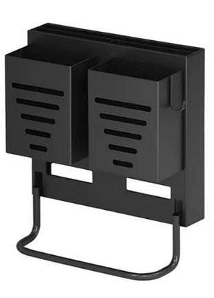 Стелаж-сушилка для кухонных принадлежностей настенный chopsticks rack and ly-952 черный top shop ua_