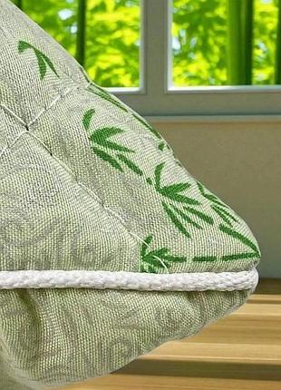 Бамбуковая подушка 70x70 зеленый top shop ua_