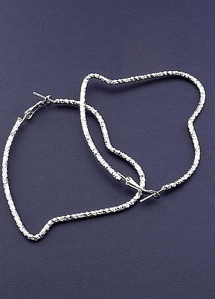 080276 серьги 'fj' 70х60мм.