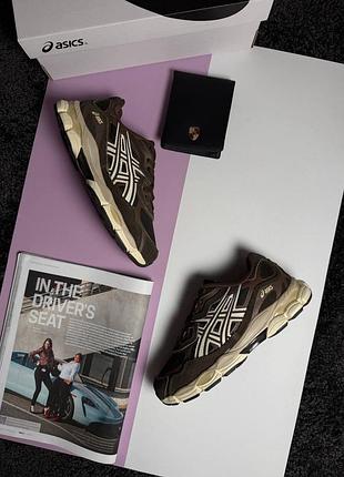 Кроссовки женские asics gel-nyc "brown/beicроссовки женские asics gel-nyc "brown/beige"ge"