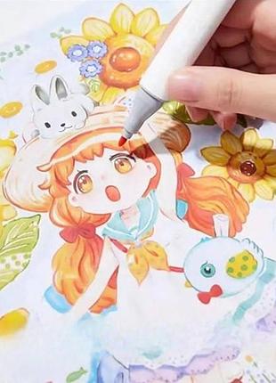 Маркеры акварельные 48шт water color pen 655-48 top shop ua_