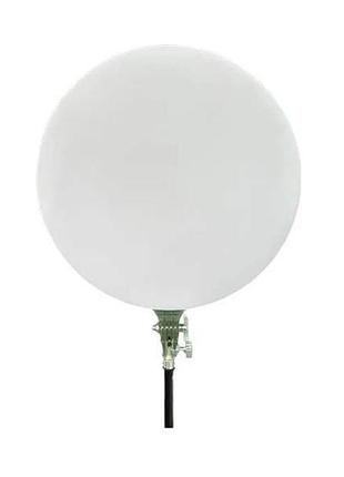 Лампа круглая rgb led gs-330 черная top shop ua_