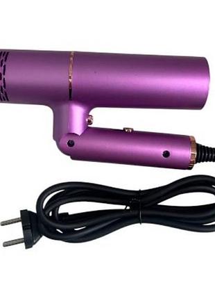 Фен стайлер профессиональный ионный hairdryer фиолетовый top shop ua_