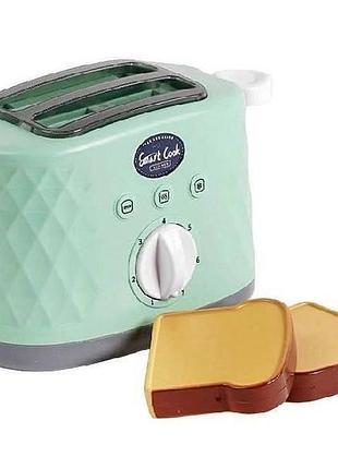 Іграшка тостер з таймером toaster зелений top shop ua_