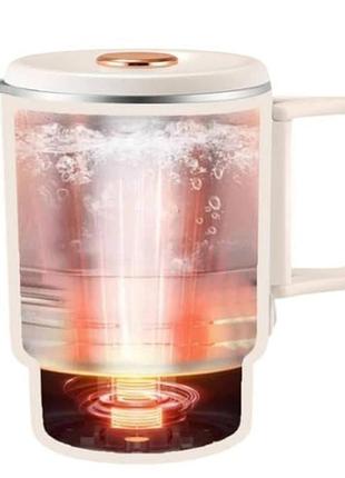 Електрочайник - каструля 2в1 (0,8l 1200w) hoffmans hm-2560 сірий top shop ua_