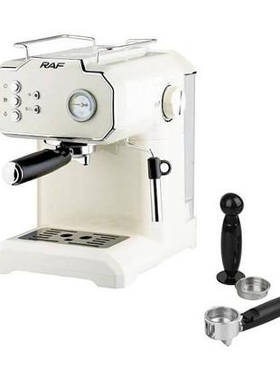 Кавоварка 1.8л raf r.104w біла top shop ua_