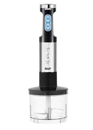 Блендер погружной с измельчителем 5в1 500мл 900вт blender set r.363 черный top shop ua_