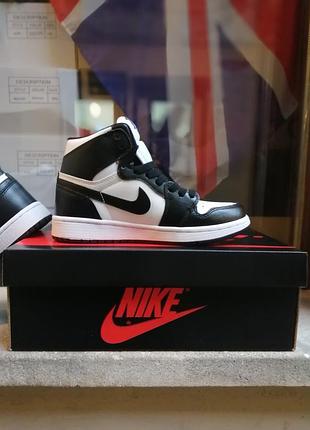 Кросівки високі nike air jordan 1 retro черевики