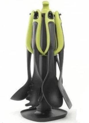 Набір кухонного приладдя kitchen tools зелений top shop ua_