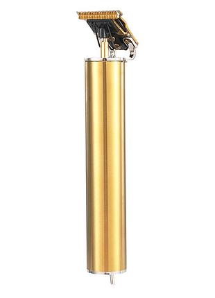 Машинка для стрижки волос беспроводная vgr v-065 золотая top shop ua_