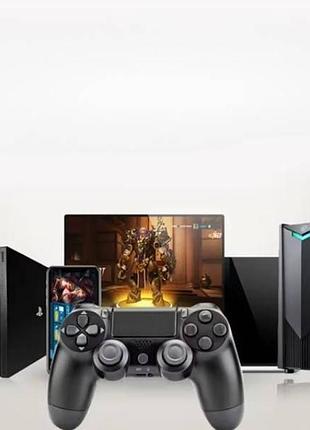 Беспроводной bluetooth джойстик doubleshock 4 wireless controller черный top shop ua_