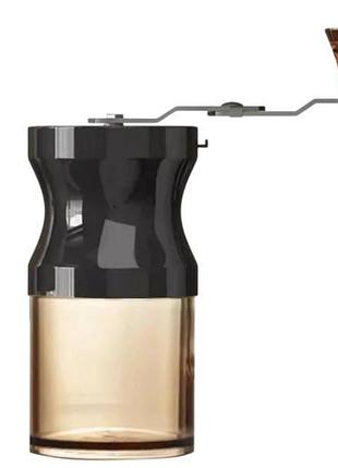 Кофемолка ручная механическая coffee grinder and ly-956 черная top shop ua_