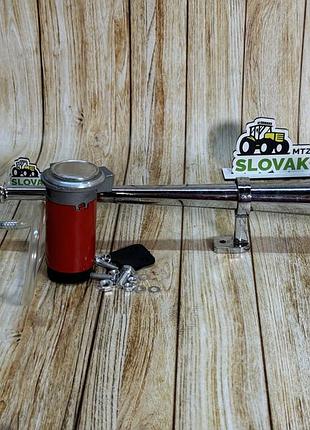 Cигнал звуковой воздушный "дудка" 12v 450 мм металлический