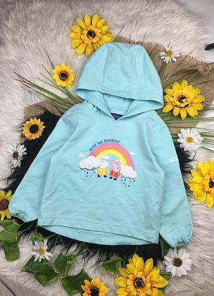 Бірюзова кофта на 18-24 міс