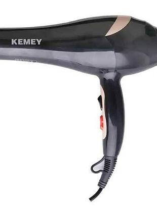 Фен для волос kemei km2378 черный top shop ua_