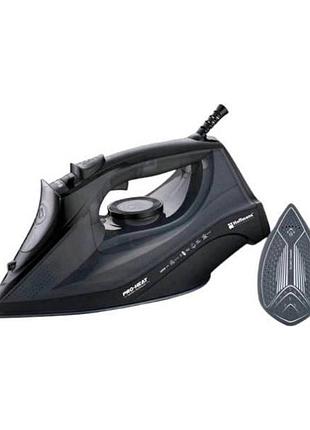 Праска побутова з антипригарним покриттям hoffmans 3000w hm-9041 чорний top shop ua_