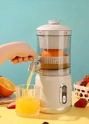 Соковыжималка портативная электрическая juicer and1337 бежевая top shop ua_