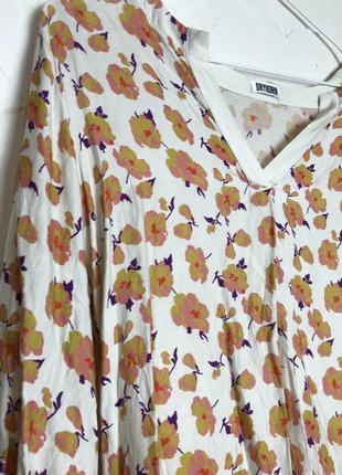 Drykorn яскрава блуза в квіти7 фото