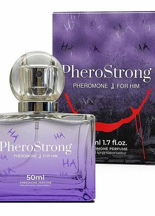 Туалетная вода с феромонами pherostrong j for men, 50 мл