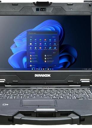 Ноутбук durabook z4e2q3de3bxx z14 basic 14" fhd touch ag intel i7-1165g7, 16gb, f512gb, uma, lte, win11p