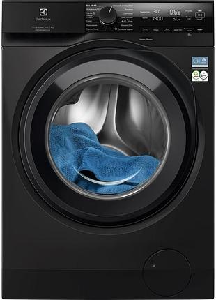 Пральна машина electrolux ew7fg4492udu фронтальна, 9кг, 1400, a, 66см, дисплей, пара, інвертор, universaldose, сріблястий темний