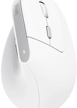 Мышь trust 25398_trust bayo ii ergonomic, wl, белый
