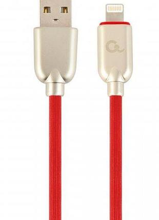 Кабель cablexpert cc-usb2r-amlm-2m-r, usb 2.0 а-папа/lightning, 2.0м.