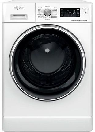 Стирально-сушильная машина whirlpool ffwdb1176258bcvua фронтальная, 11(7)кг, 1600, a, 60см, дисплей, пар, инвертор, люк черный,