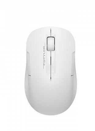 Мышь беспроводная a4tech fg15cs air2 (white) fstyler, 2.4 ггц, встроенный аккумулятор, 1200 dpi, белая