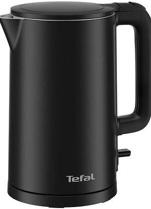 Электрочайник tefal ko1408e0 thermo protect, 1.5л, пластик, черный