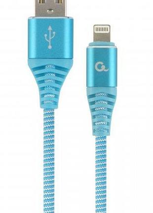 Кабель cablexpert cc-usb2b-amlm-1m-vw, usb 2.0 а-папа/lightning, 1.0м.