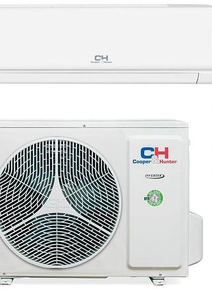 Кондиціонер cooper&hunter ch-s24ftxf6 vital plus 70м2 інвертор 24000btu 6.2квт a++/a+++ -15°с wi-fi r32 білий