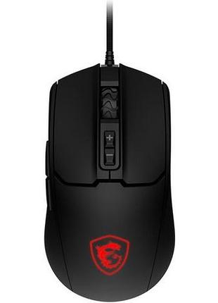 Миша msi s12-0402310-hh9 forge gm100, rgb, чорний