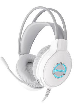 Гарнитура a4-tech fh300u usb, цвет белый