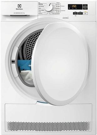 Сушильна машина electrolux ew6d171yu тепловий насос, 7кг, a++, 64см, дисплей, білий