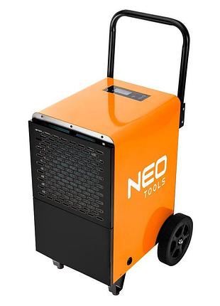 Осушувач повітря промисловий neo tools 90-160 50л/добу 180м кв 300м куб/год 750вт lcd дисплей ел.керування таймер ip22
