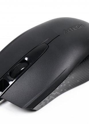 Мышь a4tech op-760 usb (black), черная v-track usb, 1000 dpi, 8-in-one по