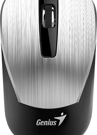 Мышь genius 31030019404 nx-7015, wl, серебристый
