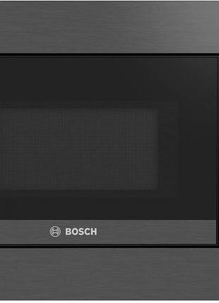 Микроволновая печь bosch bel623md3 встраиваемая, 20л, электронное управление, 800вт, дисплей, черный-нержавейка