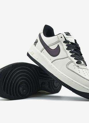Кросівки nike air force 1 low x undefeated "beige gradient"