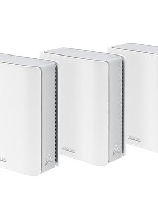 Система wifi-mesh asus 90ig08y0-mo3c20 zenwifi bt10 be25000, 1x10ge lan, 1xge wan/lan, 1x10ge lan, 1xusb 3.0, 3мод, белый