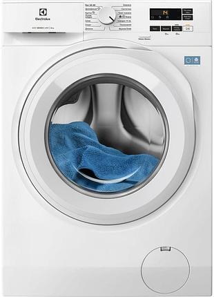 Пральна машина electrolux ew6f1481u фронтальна, 8кг, 1400, a, 58см, дисплей, інвертор, білий