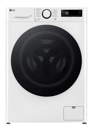 Пральна машина lg f4y5rs0w фронтальна, 10кг, 1400, a, 57см, дисплей, пара, інвертор, білий