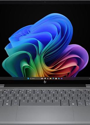 Ноутбук hp c3vd1ea omnibook x flip x360 14-fk0004ua 14" wuxga ips touch, amd ai 5 340, 16gb, f512gb, uma, win11, серый