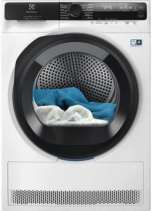 Сушильна машина electrolux ew8d595muc тепловий насос, 9кг, a+++, 64см, дисплей, інвертор, білий