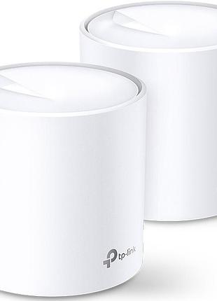 Система wifi-mesh tp-link deco x20 ax1800, 1xge lan, 1xge wan, 2мод