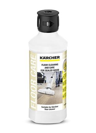 Средство для деревянных полов с лаковым покрытием karcher 6.295-941.0 rm 534, 0.5л